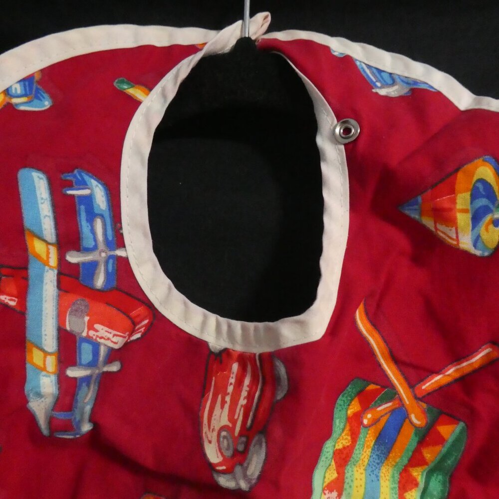 Colorful Baby Bib With Adjustable Snap Button - Picture 4 of 15